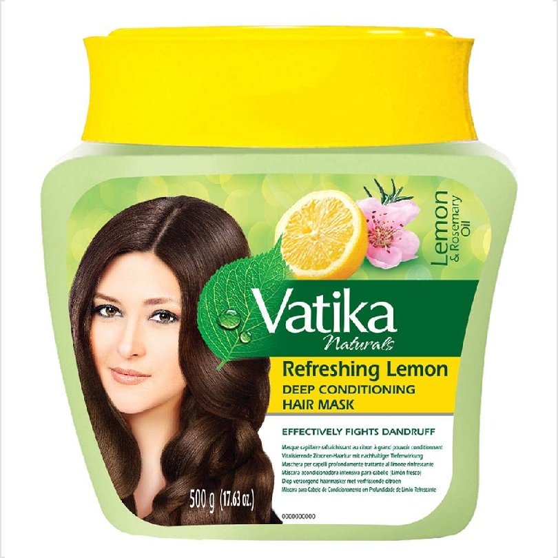 Deep Conditioning Hair Mask - Refreshing Lemon - Vatika Naturals - India  Supermarkt