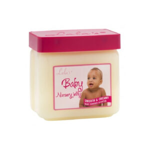 Lala's Baby Nursery Jelly - Pink - Smooth & Creamy - Baby Powder Scented - Gentle Moisturizing Solution for Baby's Delicate Skin