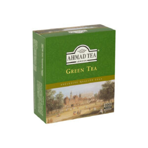 Green Tea Bags (100g) | Ahmad Tea London | Refreshing Flavor | India Supermarkt Switzerland