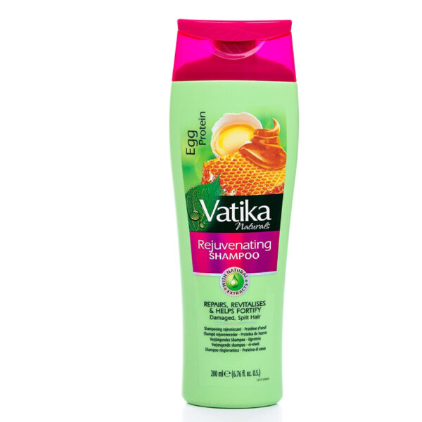Vatika Naturals Rejuvenating Shampoo with Egg Protein - Hair Care Product - India Supermarkt
