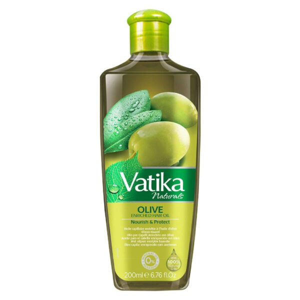 Vatika Naturals Virgin Olive Enriched Hair Oil - Hair Care Product - India Supermarkt