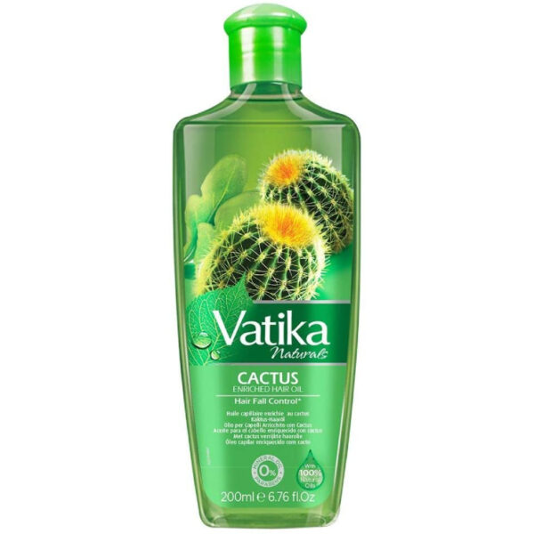 Vatika Naturals Cactus Enriched Hair Oil - Hair Care Product - India Supermarkt