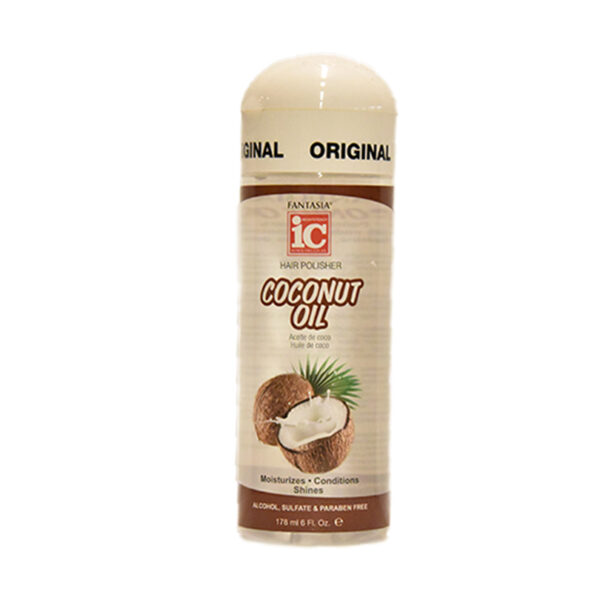 IC-Fantasia Coconut Oil Hair Polisher for intense shine and moisture, available at India Supermarkt Switzerland.