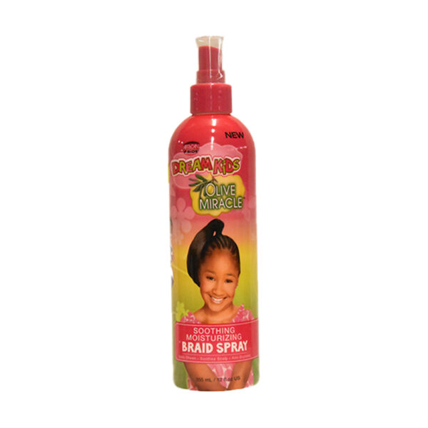African Pride Dream Kids Olive Miracle Soothing Moisturizing Braid Spray - Available at India Supermarkt Switzerland