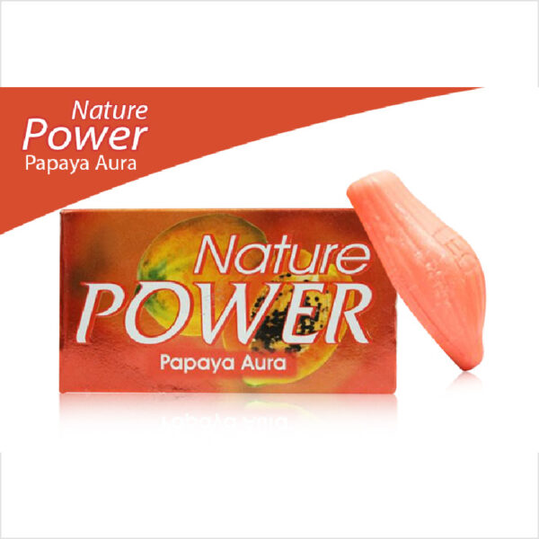 Nature Power Papaya Aura Soap - Skin Brightening Soap