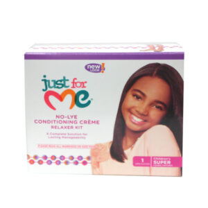 Soft & Beautiful Just For Me No-Lye Regular Conditioning Creme Relaxer Kit for Children's Super Hair - Hair Care Product - India Supermarkt