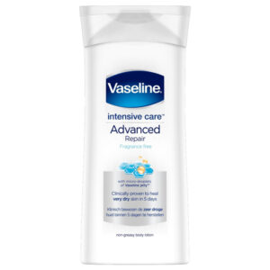 Unilever Vaseline Body Lotion Advanced Repair for intensive skin healing, available at India Supermarkt Switzerland.