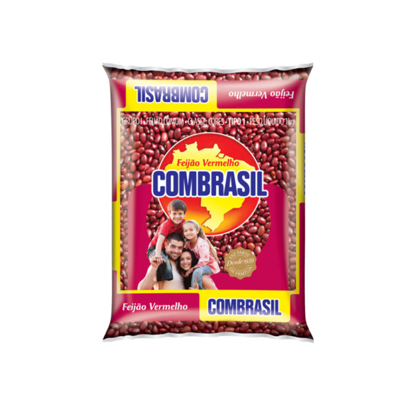 Combrasil Feijao Vermelho, nutritious red beans for authentic Brazilian dishes, available at India Supermarkt Switzerland.