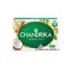Chandrika Ayurvedic Soap for natural skin wellness, featuring a blend of pure herbal extracts, available at India Supermarkt Switzerland.