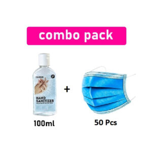 Disinfectant Spray and Face Mask Combo Pack available at India supermarkt Switzerland