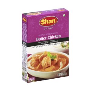 Shan Butter Chicken Seasoning Mix at India Supermarkt Switzerland - Rich Flavor for Classic Indian Butter Chicken