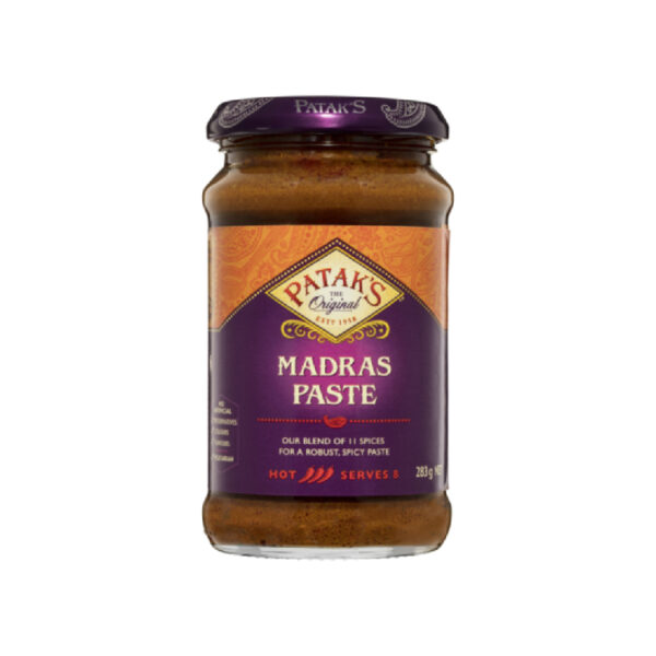 Patak’s Madras Paste - Authentic Indian Spice Blend - India Supermarkt Switzerland