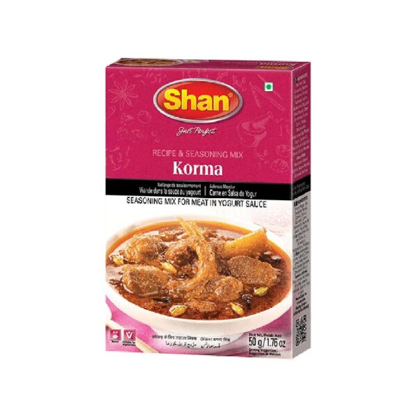 Shan Korma Seasoning Mix packet at India Supermarkt Switzerland - Authentic Indian Flavor