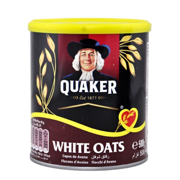 Quaker White Oats at India Supermarkt Switzerland - Nutritious and versatile oatmeal.