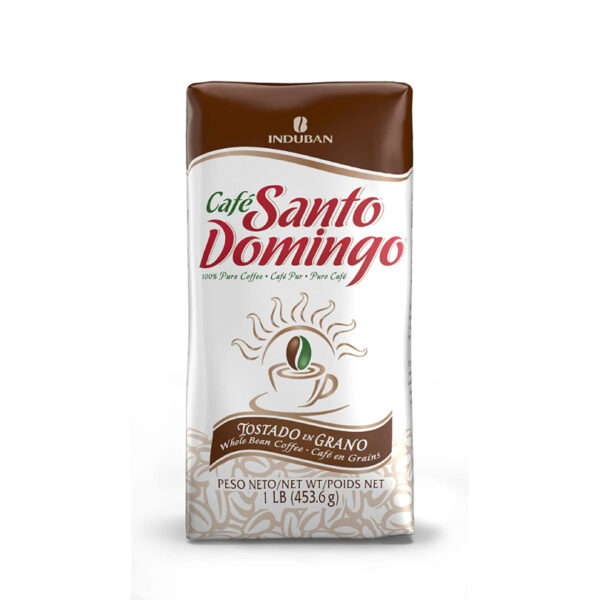 Cafe Santo Domingo 100% Pure Coffee (TOSTADO EN GRANO) - Induban at India Supermarkt Switzerland