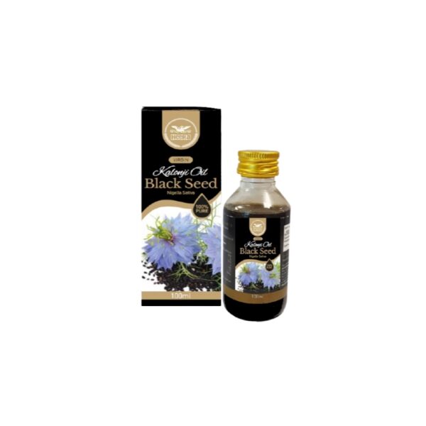 Heera 100% Pure Kalonji (Black Seed) Oil for health and wellness, available at India Supermarkt Switzerland.