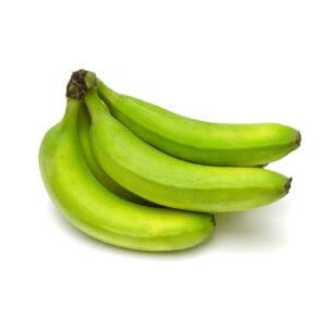 Guinean green bananas