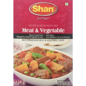 Meat & Vegetable Curry Mix - Shan - India Supermarkt Switzerland