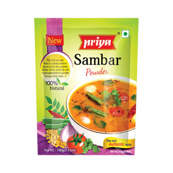 Priya Sambar Powder - India Supermarkt Switzerland - Authentic South Indian Spice