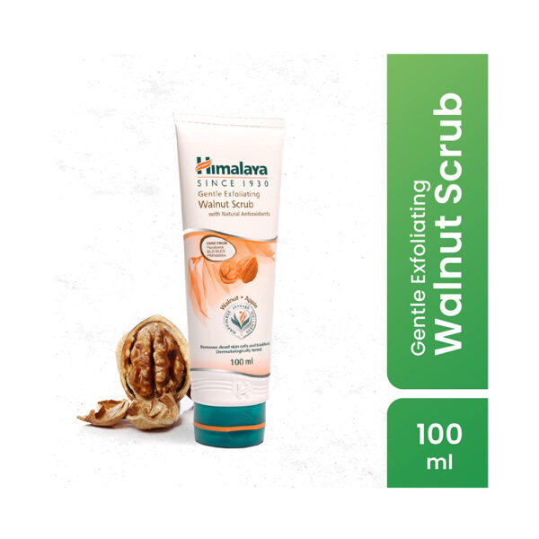 Himalaya Gentle Exfoliating Walnut Scrub at India Supermarkt Switzerland for smooth, revitalized skin