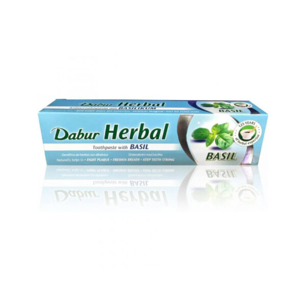 Herbal Toothpaste - Basil - Dabur India supermarkt Switzerland